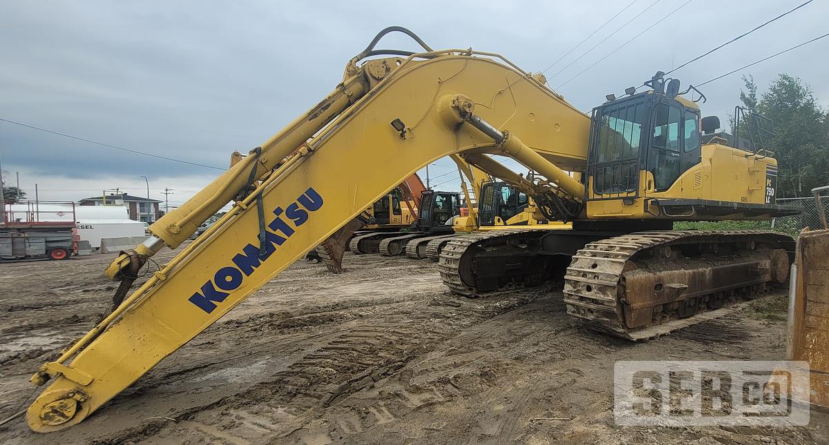 Used Komatsu PC750LC