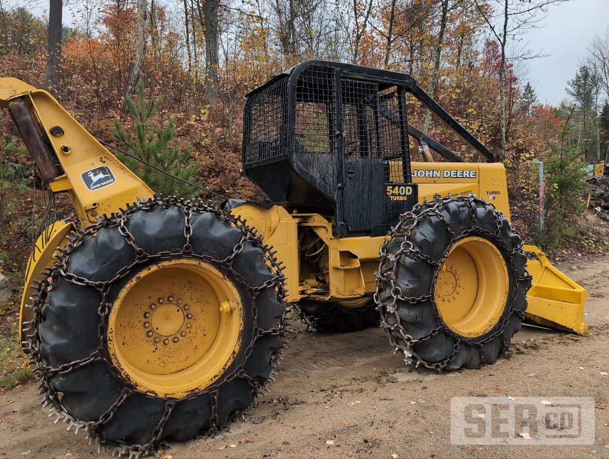 Used John Deere 540-D Turbo
