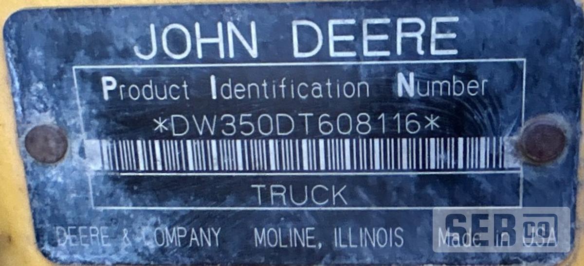 Used JOHN DEERE 350D 2006