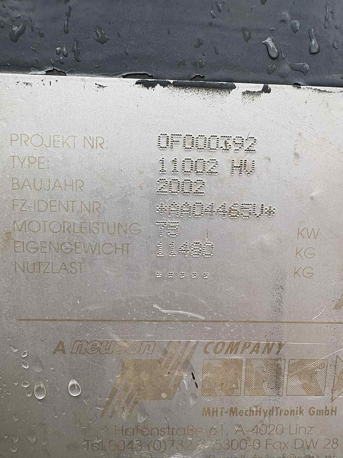 Used Neuson 10002 HV