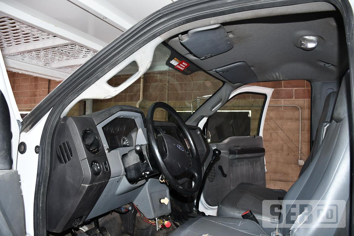 Used 2013 FORD F-750, 11' SOUTHCO FORESTRY BODY, VERSALIFT V0260REV-02