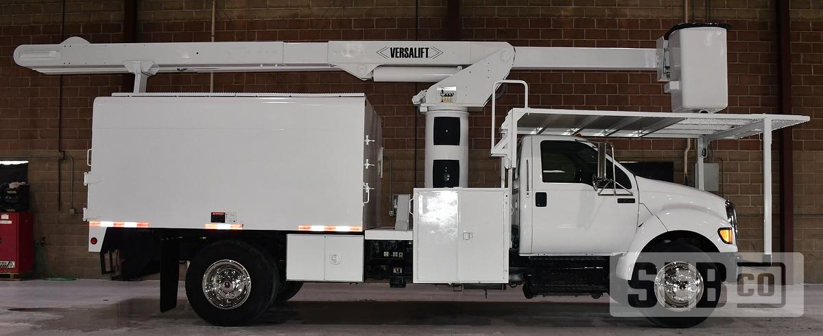 Used 2013 FORD F-750, 11' SOUTHCO FORESTRY BODY, VERSALIFT V0260REV-02
