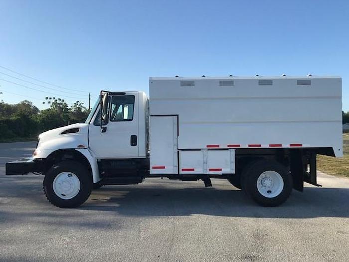Used 2012 International 4300 4x4 14ft Chipper Dump Truck - C64798