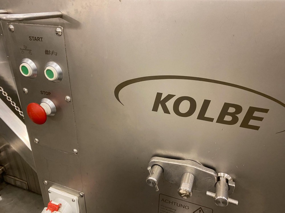 Used Kolbe MW100 mixer grinder with PM150