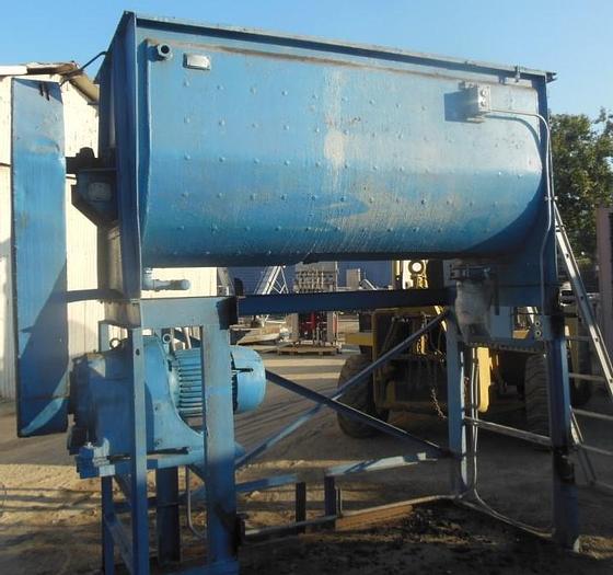Used Mixer, Ribbon, 58 CF, S/st & C/st, Strong Scott, 15 HP #C743241