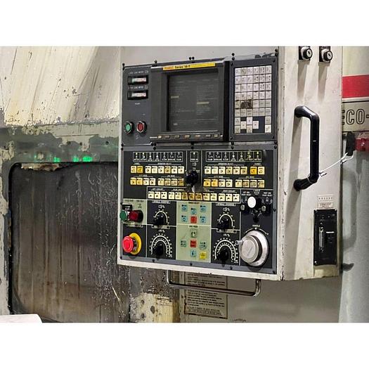 Used HWACHEON 2SP-V5 VERTICAL TURNING LATHE