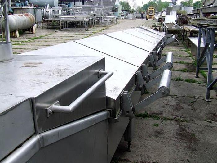 Gebraucht Bandfritteuse für Thermalöl - "KOPPENS"