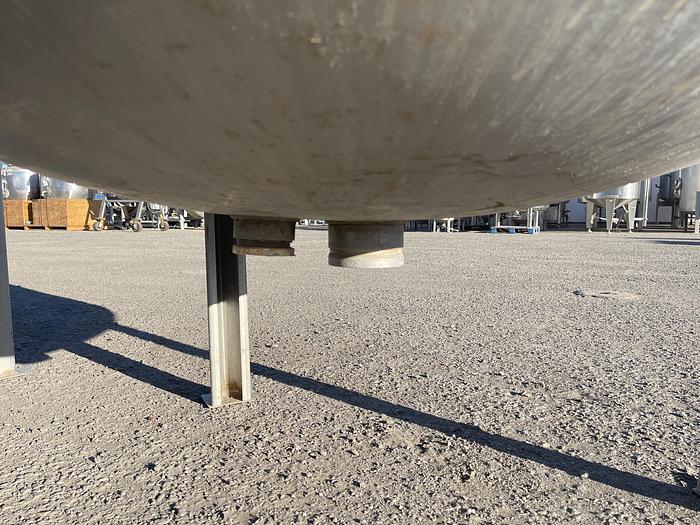 Used 200 Gallon Stainless Steel Storage Tank MFG Everfilt Model SSM48