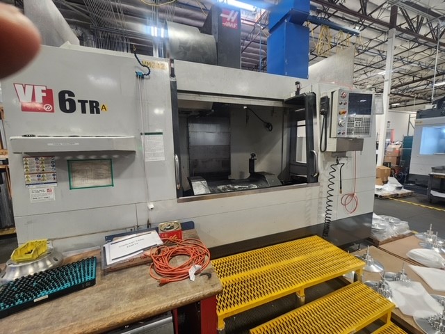 Used 2012 Haas VF6-40TR 5 Axis Vertical Machining Center 64" x 32" x 30" #6589 #2