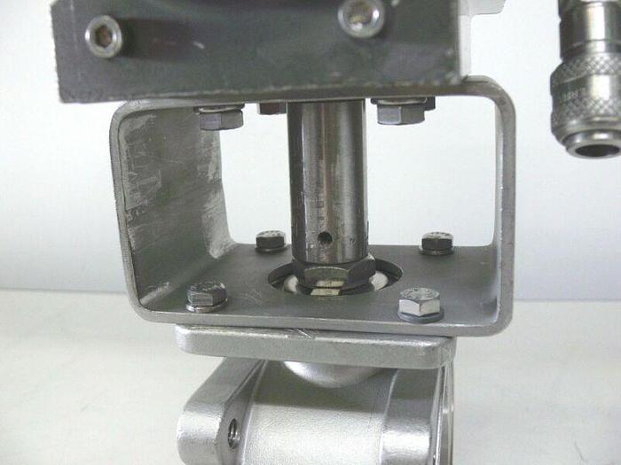 Used ABZ 80DA Pneumatic Actuator Valve 150 PSI Max