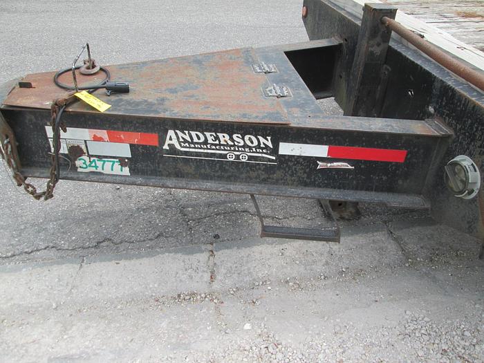 Used Anderson 10 ton Deck-over Equipment Trailer