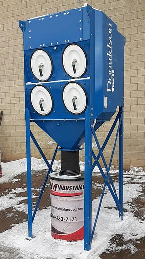 Refurbished DONALDSON-TORIT 2,000 CFM CARTRIDGE-TYPE DUST COLLECTION SYSTEM - RECONDITIONED