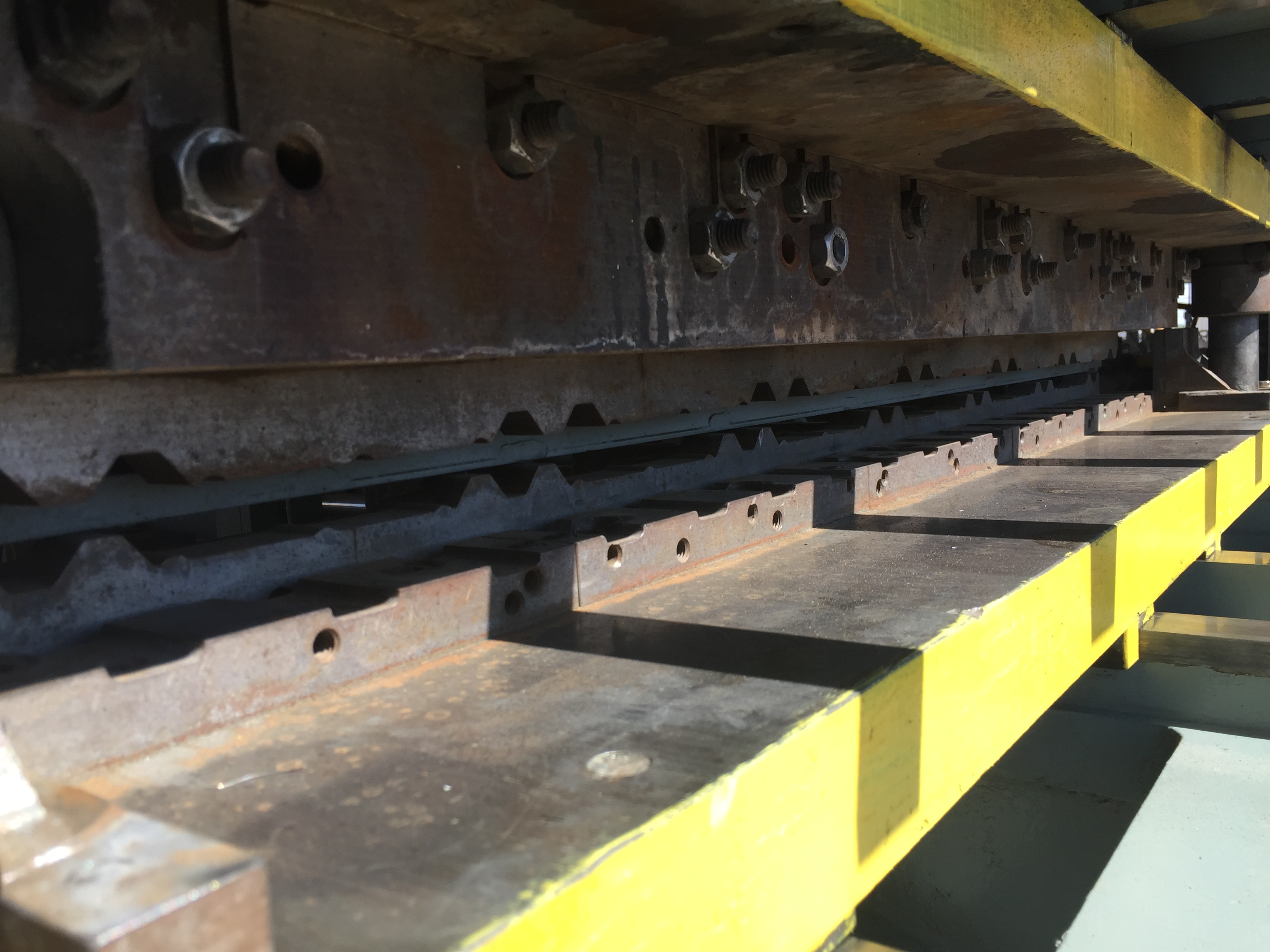 Used Yoder Flying-cut-off Shear