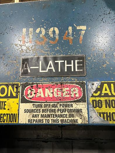 Used NEW BRITAIN MODEL 66 TWIN SPINDLE VERTICAL CNC LATHE