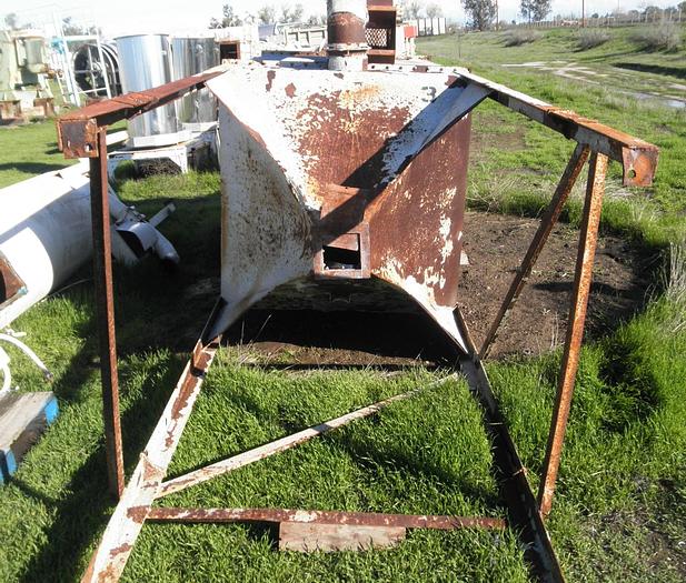 Used Dust Collector, Baghouse, 375 SF, 42" x 52" x 8', 10 HP #S739457