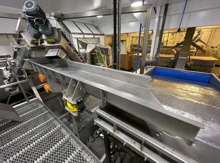 Used Veg washing and grading plant