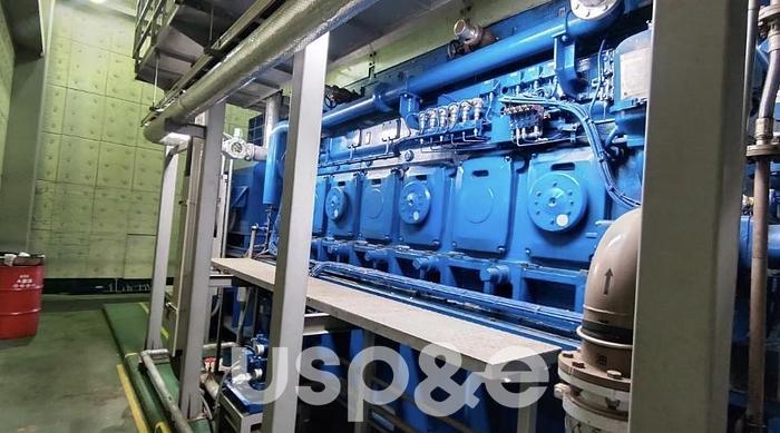 Used 2.7 MW 2005 Used Daihatsu 6DK36 Diesel Generator Sets