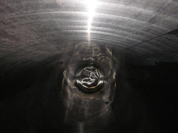 Refurbished 50,000 GALLON MUELLER REFRIGERATED VERTICAL SILO TYPE STORAGE TANK