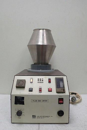 Used Lab-Line Instruments Model 23852 Electric High Speed Heated Fluid Bed Dryer