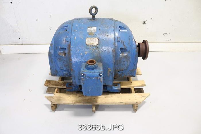 Used General Electric 5K22505BW2 100HP, 1180RPM, 440Volts AC Motor #33365