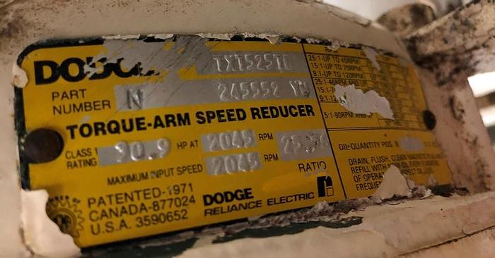 Used Mixer, Ribbon, 30 CF, S/st, Hayes & Stoltz, 10 HP, #S743122