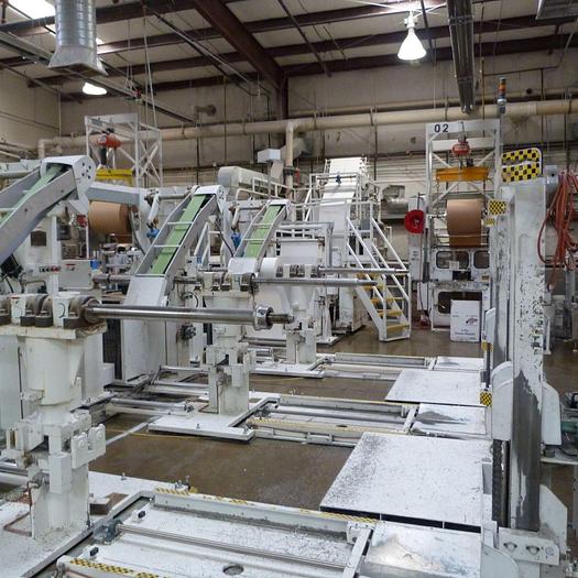 Used BRETTING 12" - 17" VARI SIZE NAPKIN FOLDER / REBUILT 2013