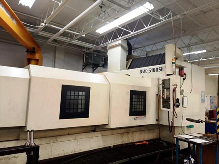 Used Johnford DMC-5100SH Double Column CNC Gantry Machining Center