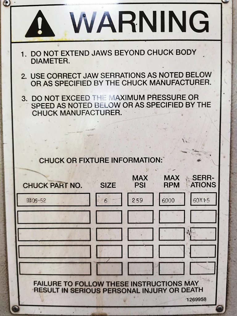 Used Cincinnati Milacron Hawk 150 - CNC Lathe - 1998