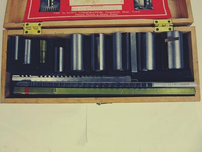 Used Minuteman Keyway Broaches Set No 10 Standard Set