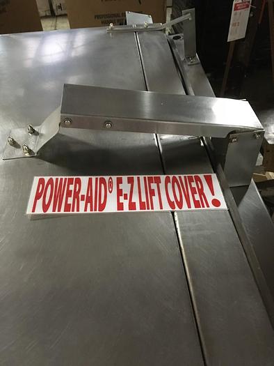 Used GROEN #HFP/2E, 40 GAL. NAT. GAS BRAISING PAN AUTO-TILTING SKILLET, (STOCK #794).