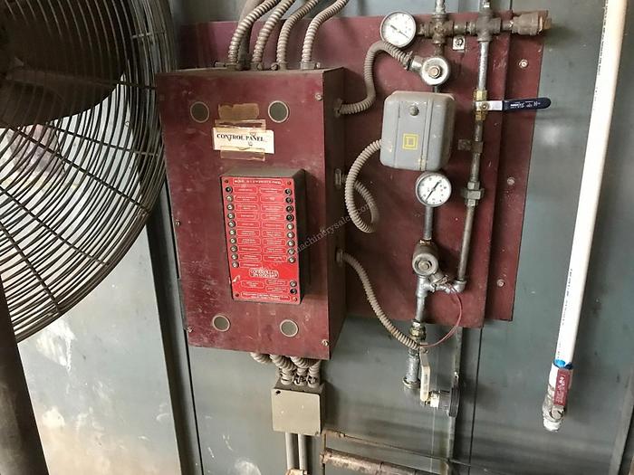 Used Complete Operation Powder Coating Room