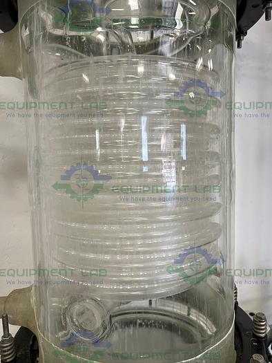 Used QVF 50 Liter Glass Reactor / Mobile Gas Scrubber w/ Coil Condenser