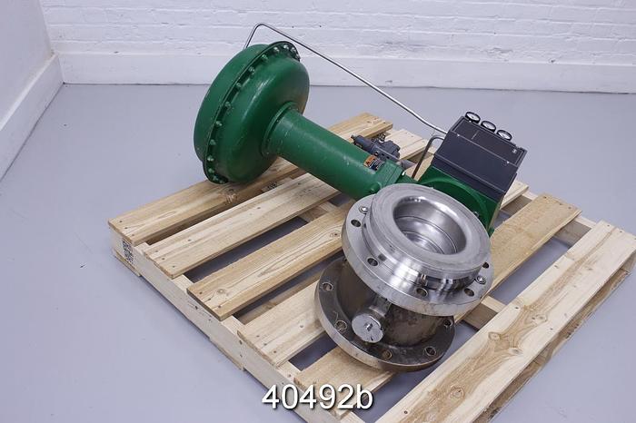 Used Fisher 8" V150 Vee Ball Valve #40492