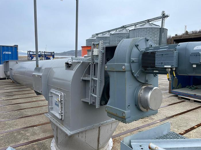 Used Double screw conveyor