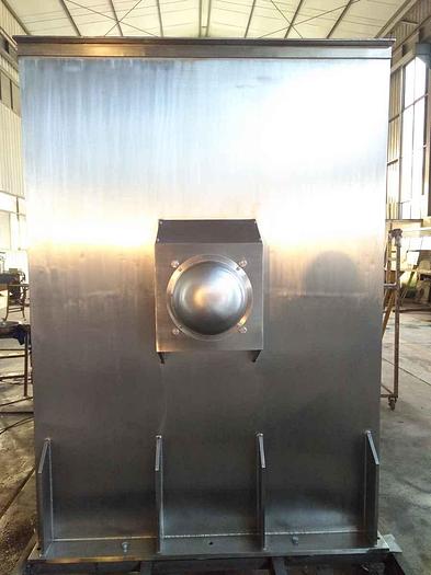 NEW 100 CU. FT. DOUBLE RIBBON BLENDER - S/S - 20 HP