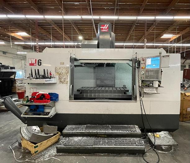 Used 2013 HAAS VM-6 12,000 rpm CNC Vertical Machining Center