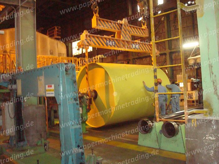 Used (PM2-86) - Paper Machine for Newsprint, Book and Printing Paper, Gapformer - Mitsubishi - 3350mm