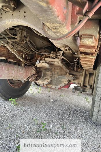 Used 1989 IVECO Turbostar 190-30 6X2 10 tyres flatbed truck