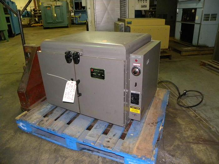 Used 26" W x 21" D x 15" H GRIEVE BOX OVEN - 550 DEG. F - 1/60/230V