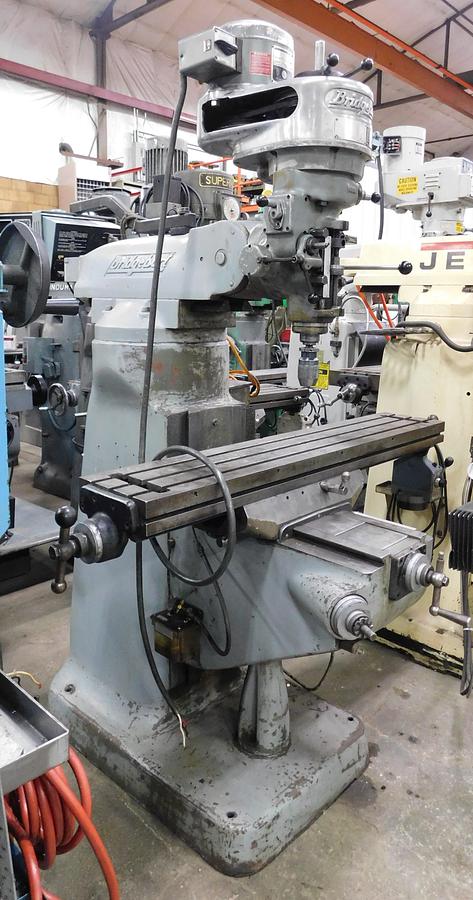 Used Bridgeport J Vertical Milling Machine