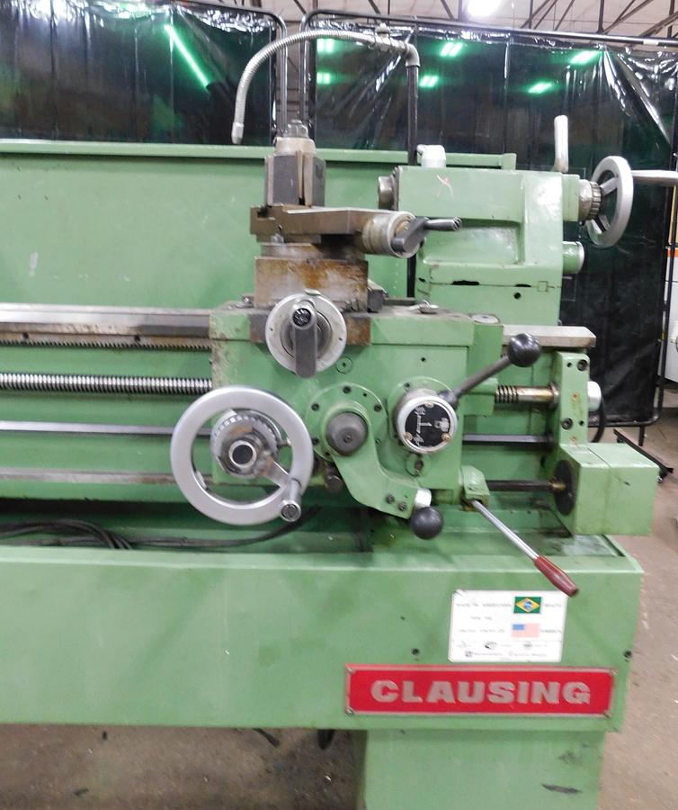 Used Clausing Nardini 16" x 40" Toolroom Lathe MS1640E