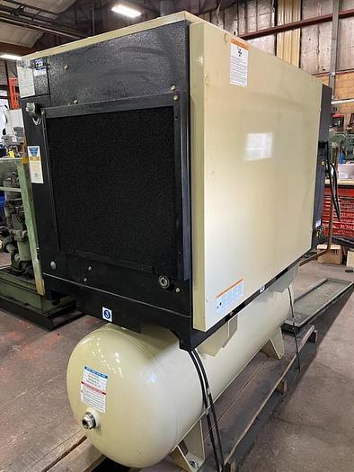 Used Ingersoll Rand 25 HP Screw Air Compressor w/Dryer SSR-UP6-25-125-120