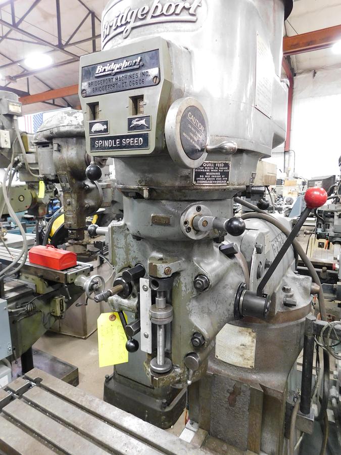 Used Bridgeport Vertical Milling Machine Series I