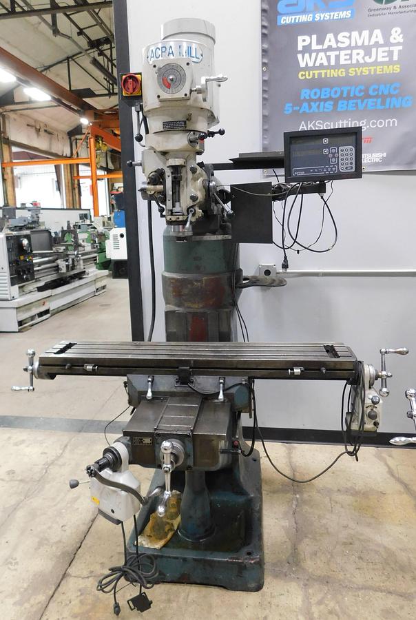 Used 1991 Enco/Acra 100-1597 Vertical Milling Machine