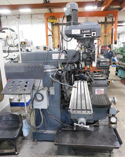 Used 2000 Lagun 4 HP Vertical Milling Machine Deluxe 3L