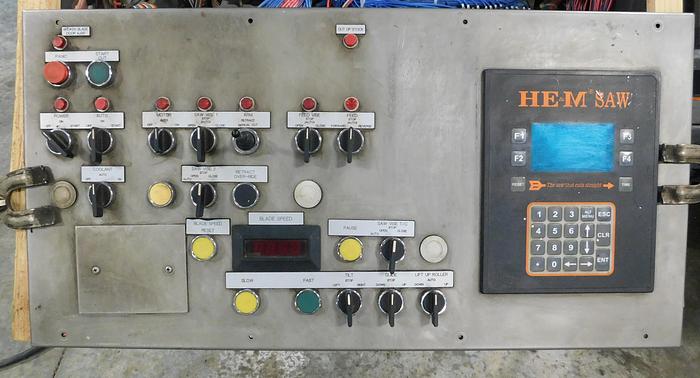 Used Hem Saw 18" x 24" Vertical CNC Bandsaw VT-120-HA