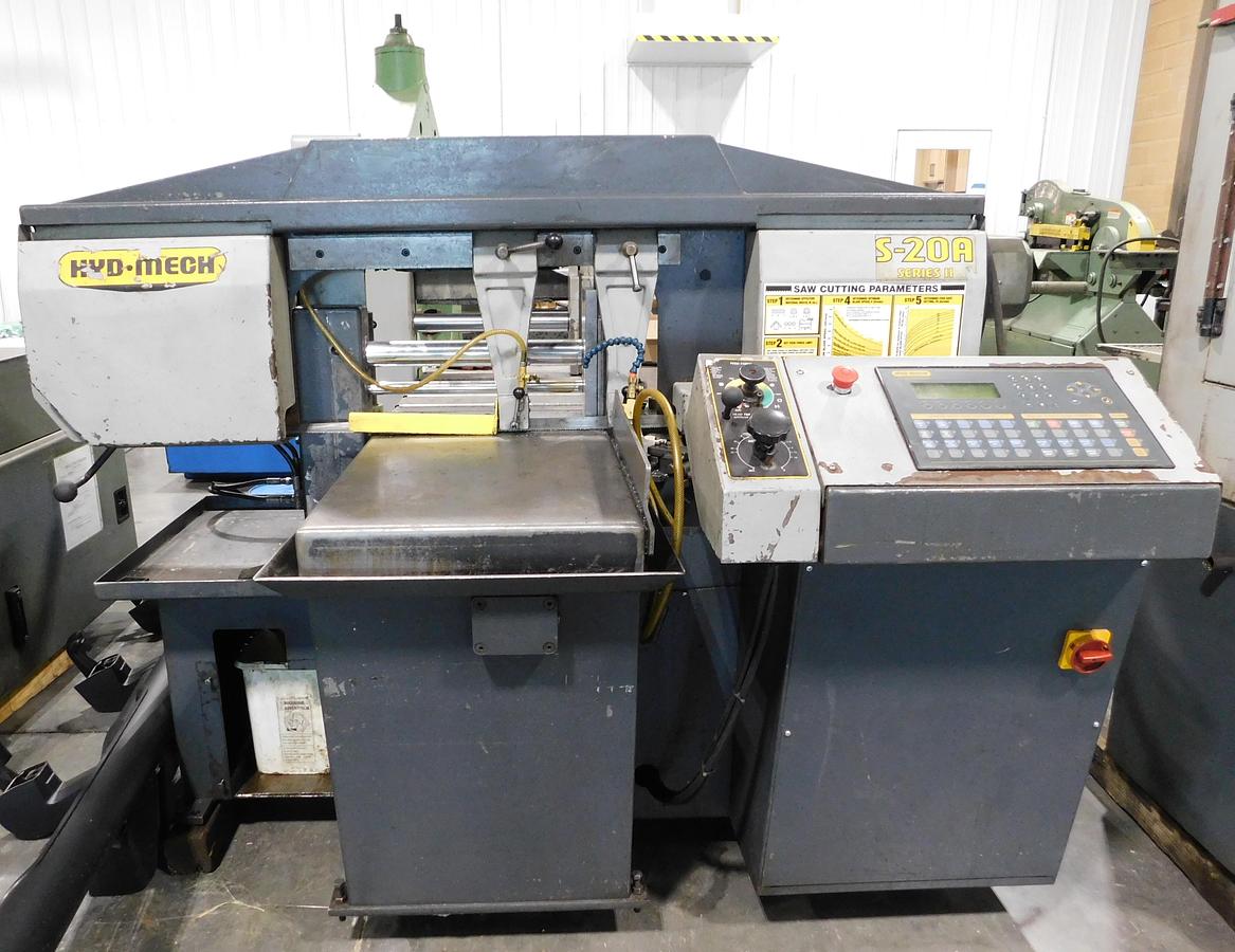Used 2002 Hyd-Mech S-20A 13" x 18" Horizontal Bandsaw