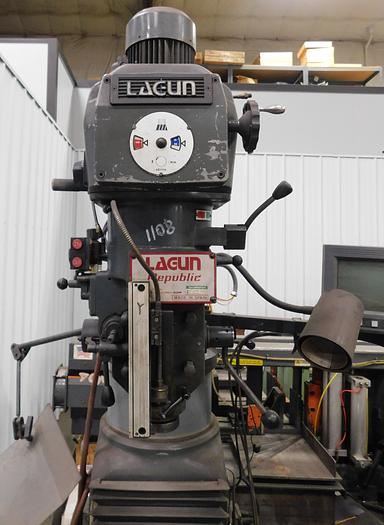 Used 2000 Lagun 4 HP Vertical Milling Machine Deluxe 3L