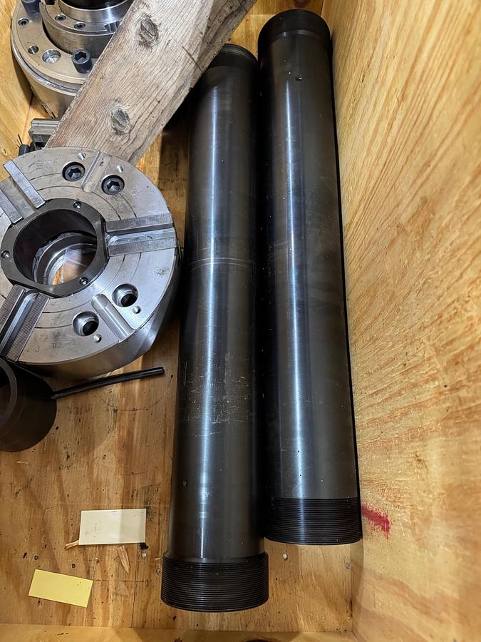 TonFou 12" 3 Jaw High Speed Wedge Type Through Hole Power Chuck TF3X-12A8