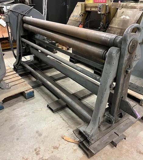 Used Lown 6' x 14ga Initial Pinch Plate Roll B